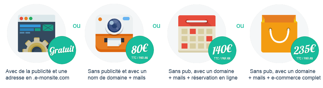 Prix e-monsite