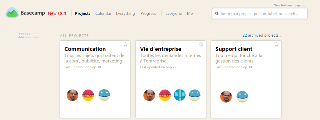 Projet Basecamp