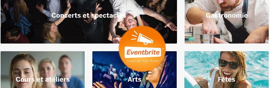 Eventbrite, pour créer des événements avec inscription en ligne