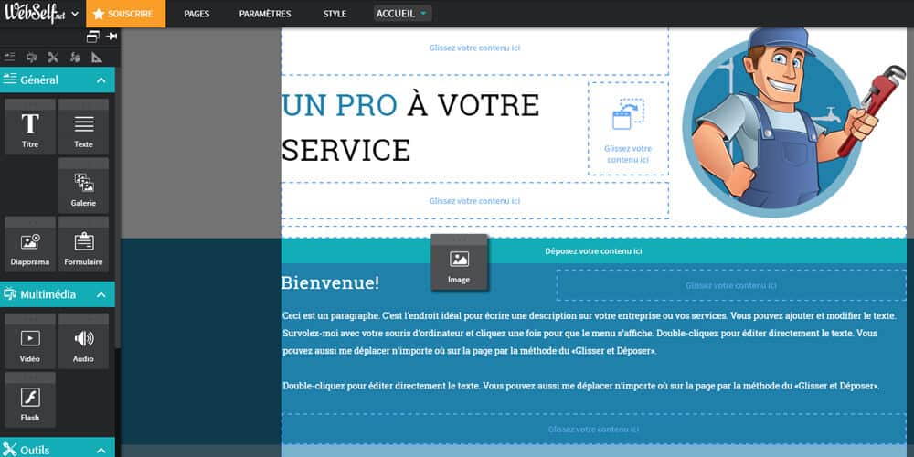 page webself
