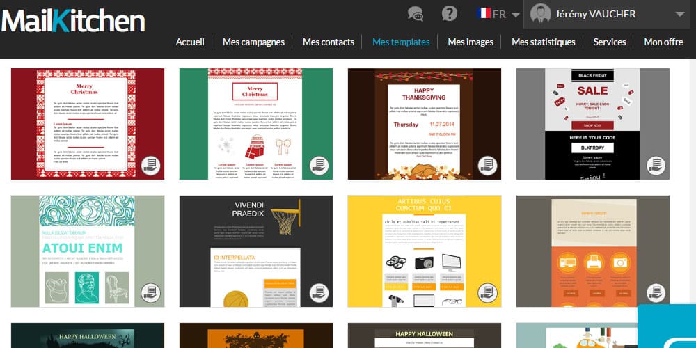template Mailkitchen
