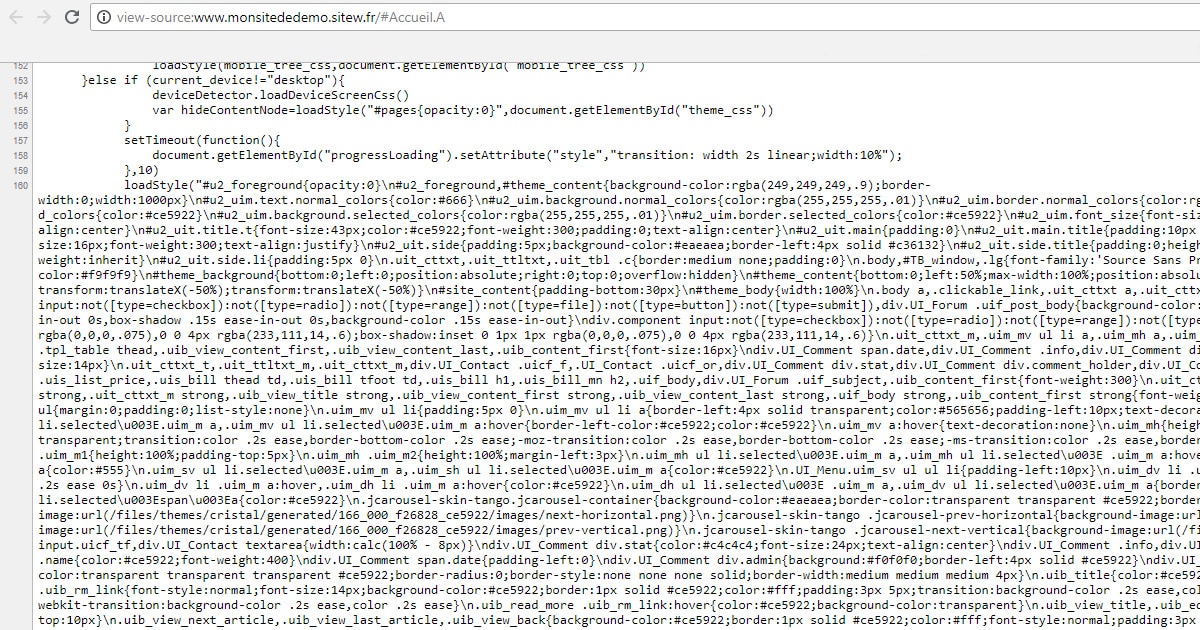 CODE SOURCE SiteW