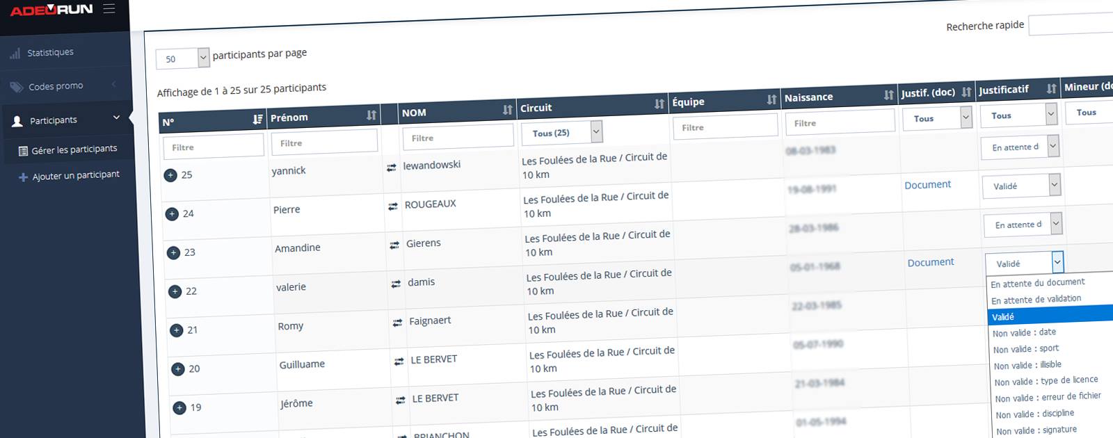backoffice adeorun