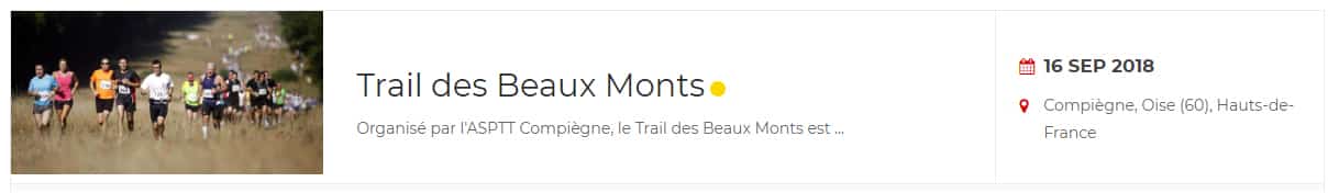 Trail des Beaux Monts