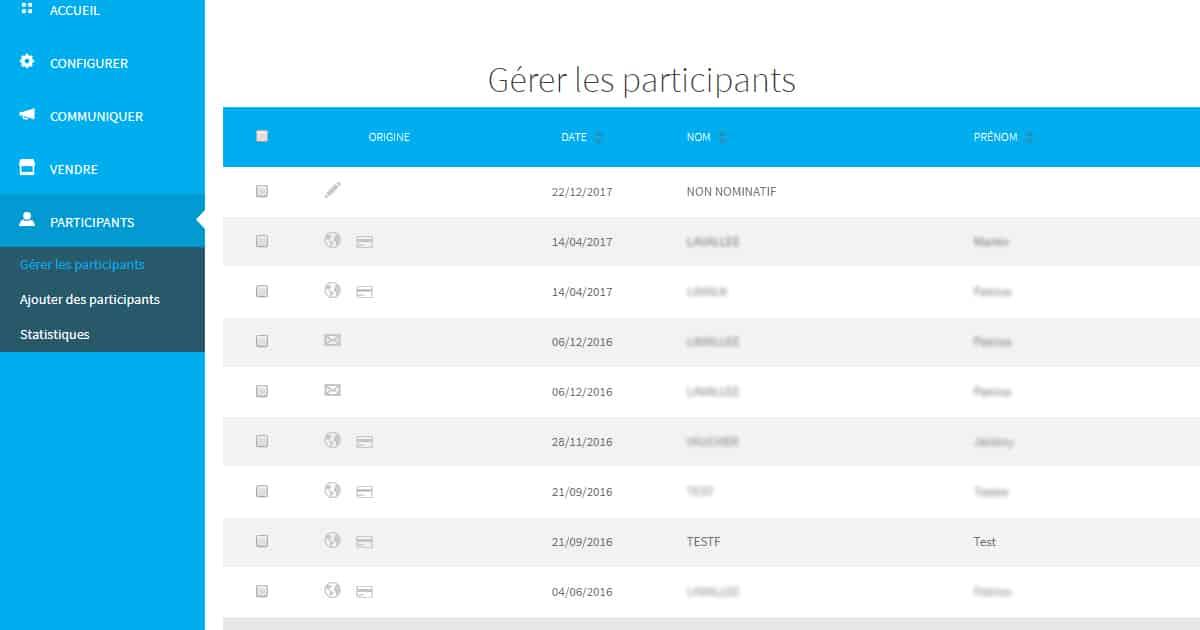 backoffice weezevent