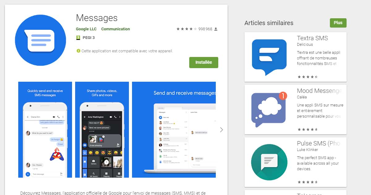 Application Messages