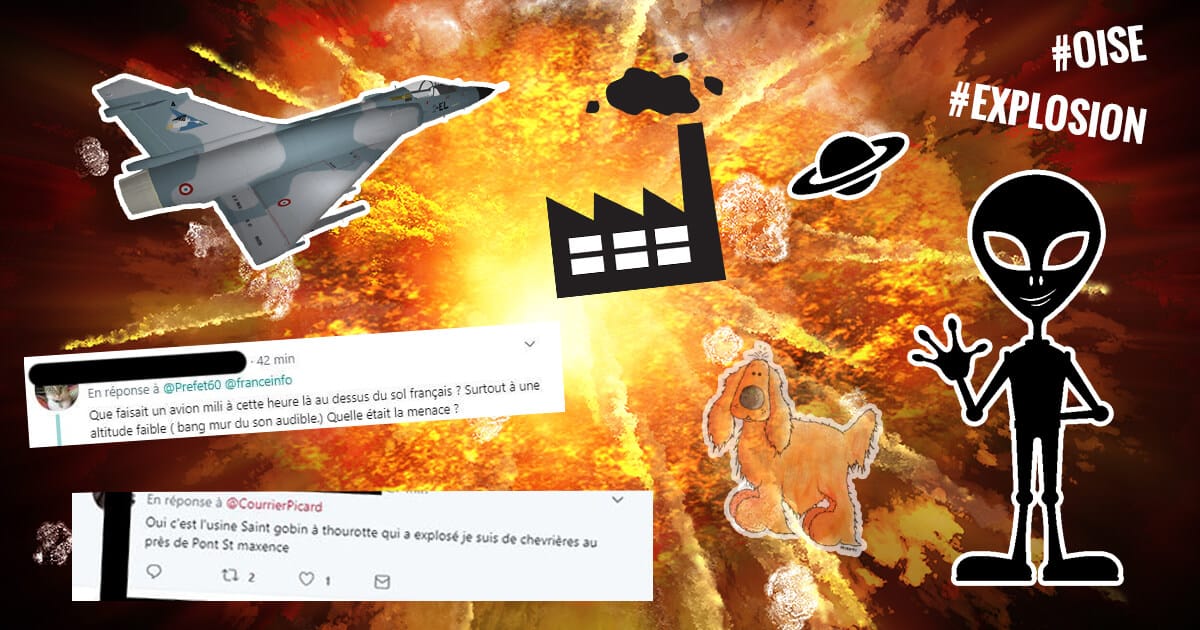 Explosion dans l'Oise : extra terrestre ou mur du son ?