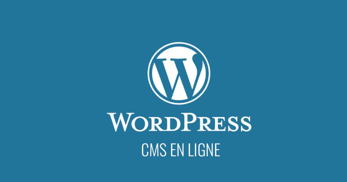 Créer un site avec Wordpress (en ligne)