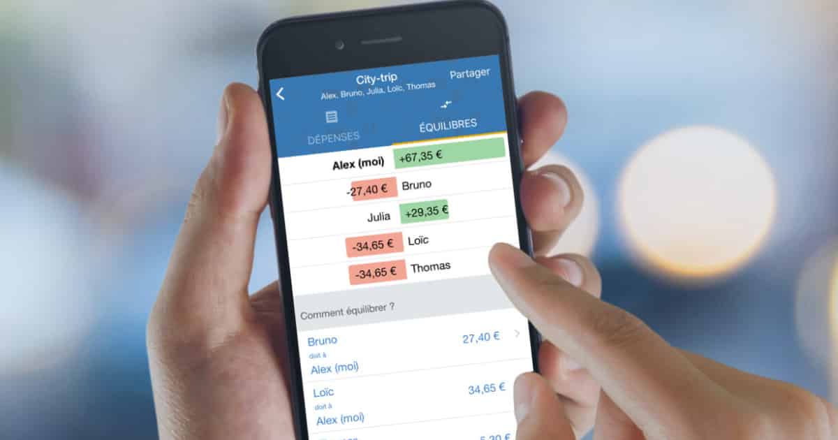 Tricount, pour faire ses comptes entre amis !