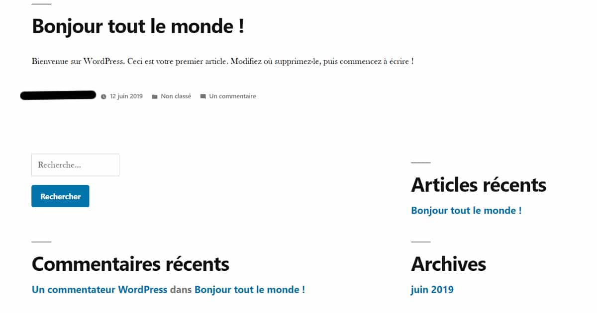 Nouveau site wordpress : ckecklist des premières actions