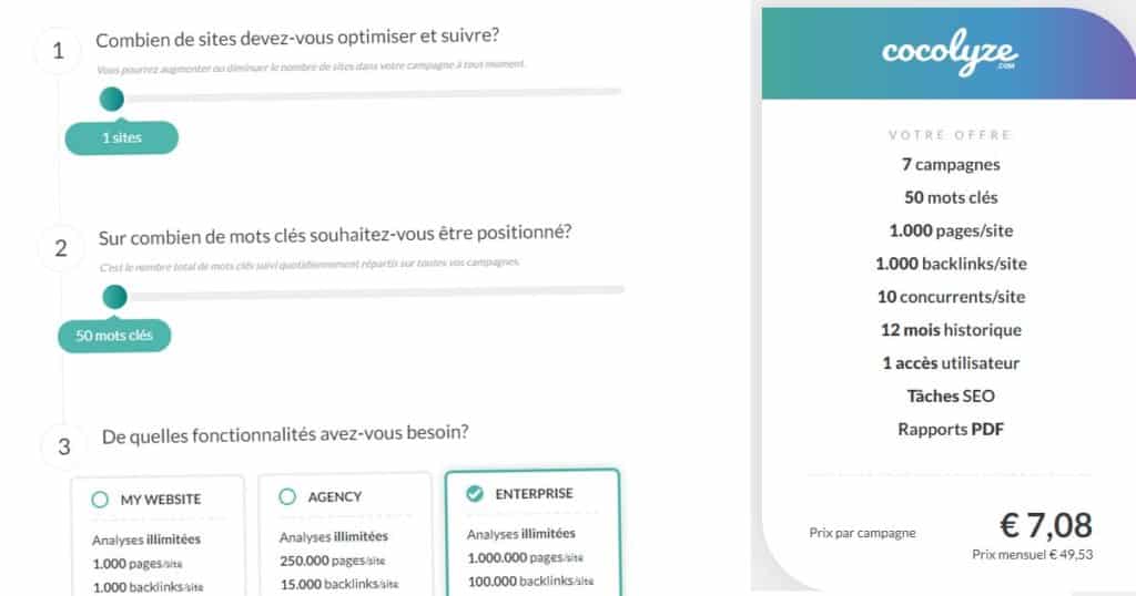 prix cocolyze