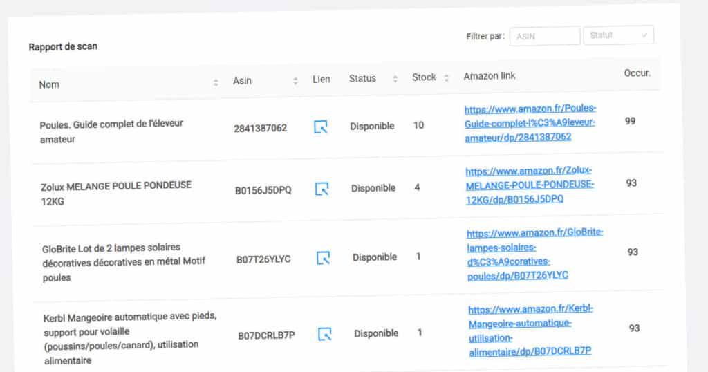 liste des résultats ClickClickBankBank