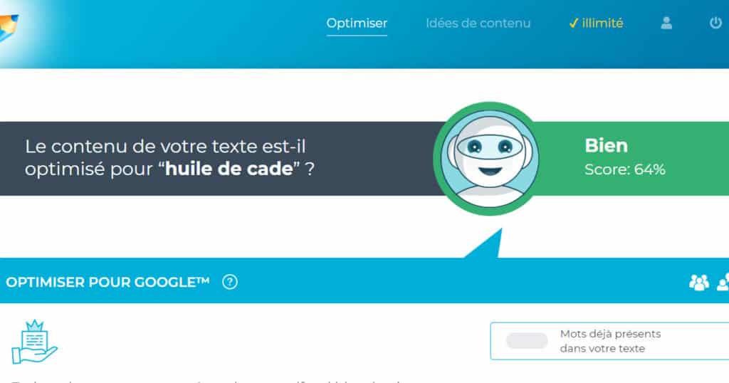 pas assez optimisé sur 1.fr