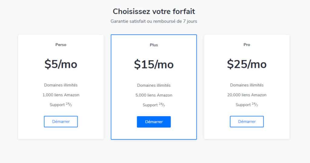 tarifs ClickClickBankBank