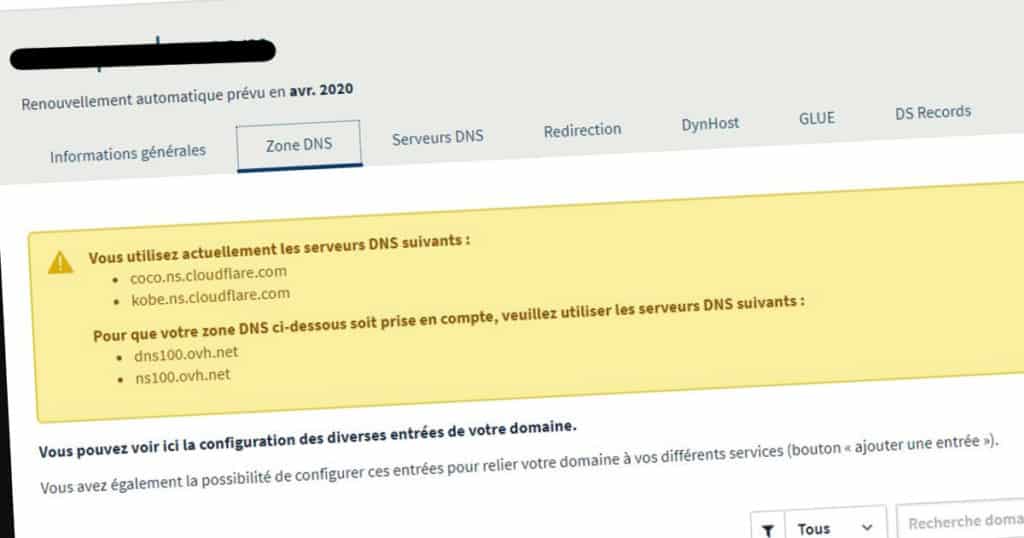 dns via cloudflare
