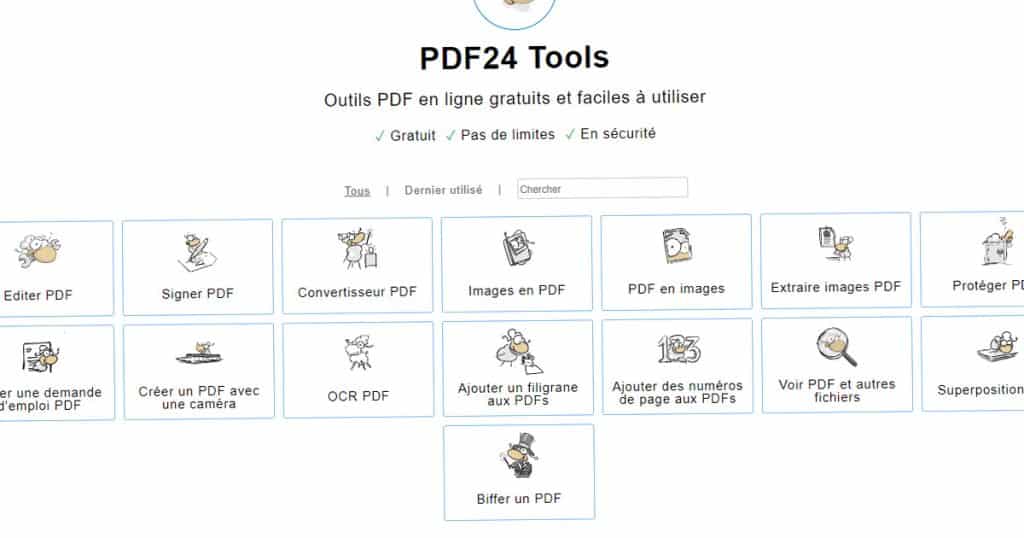 pdf 24 tools