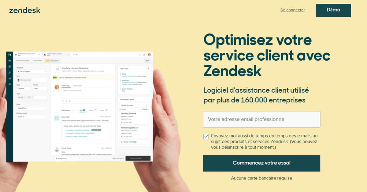 test de zendesk et avis
