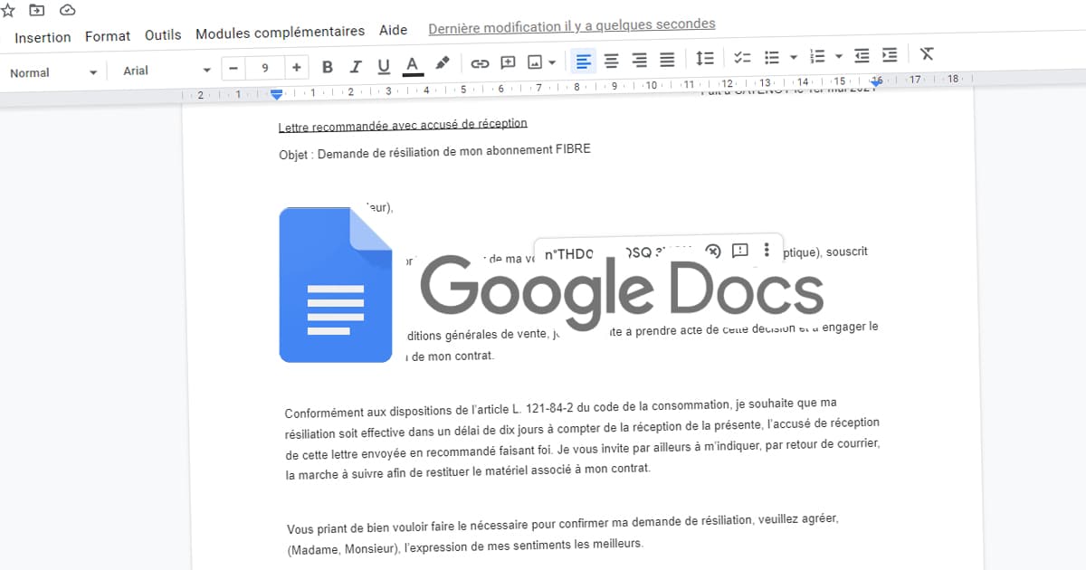 présentation google docs