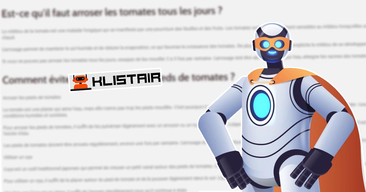 Test de Klistair et mon avis sur cet outil de rédaction IA