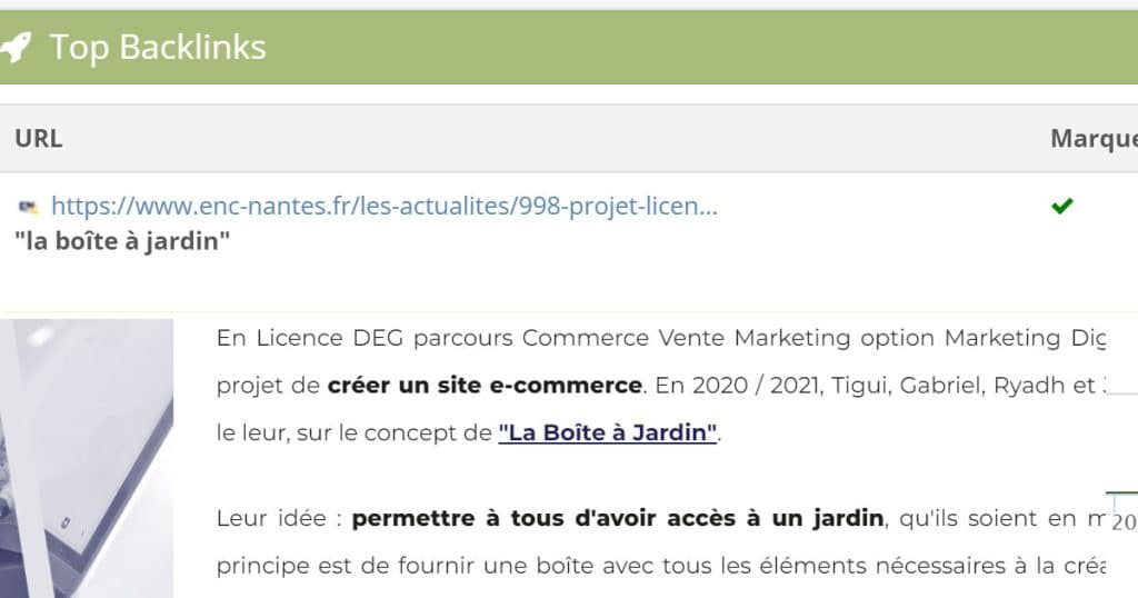 vérifier le domaine référent